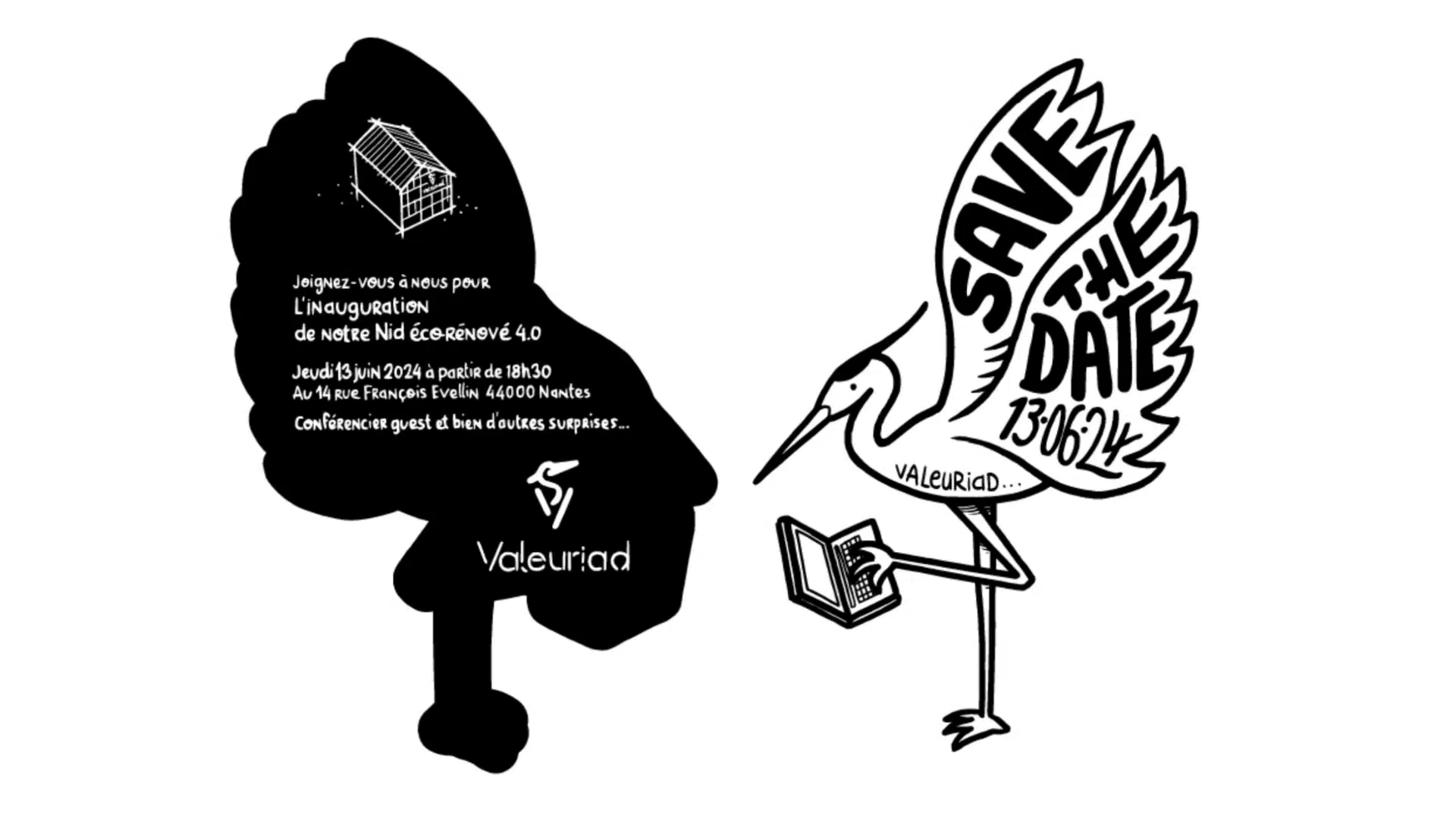 Pensez à envoyer un Save the date pour prévoir au mieux le nombre d’invités !